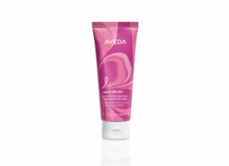 image of a pink hand cream product