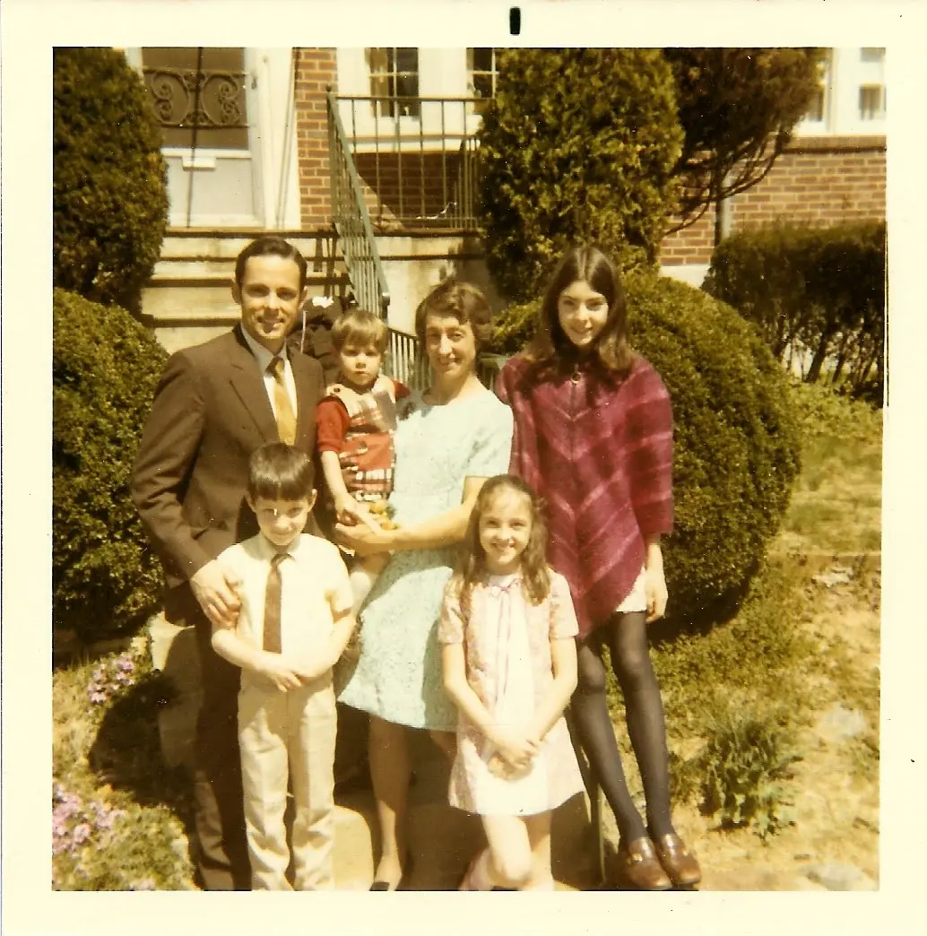 Photo of Derek and his family