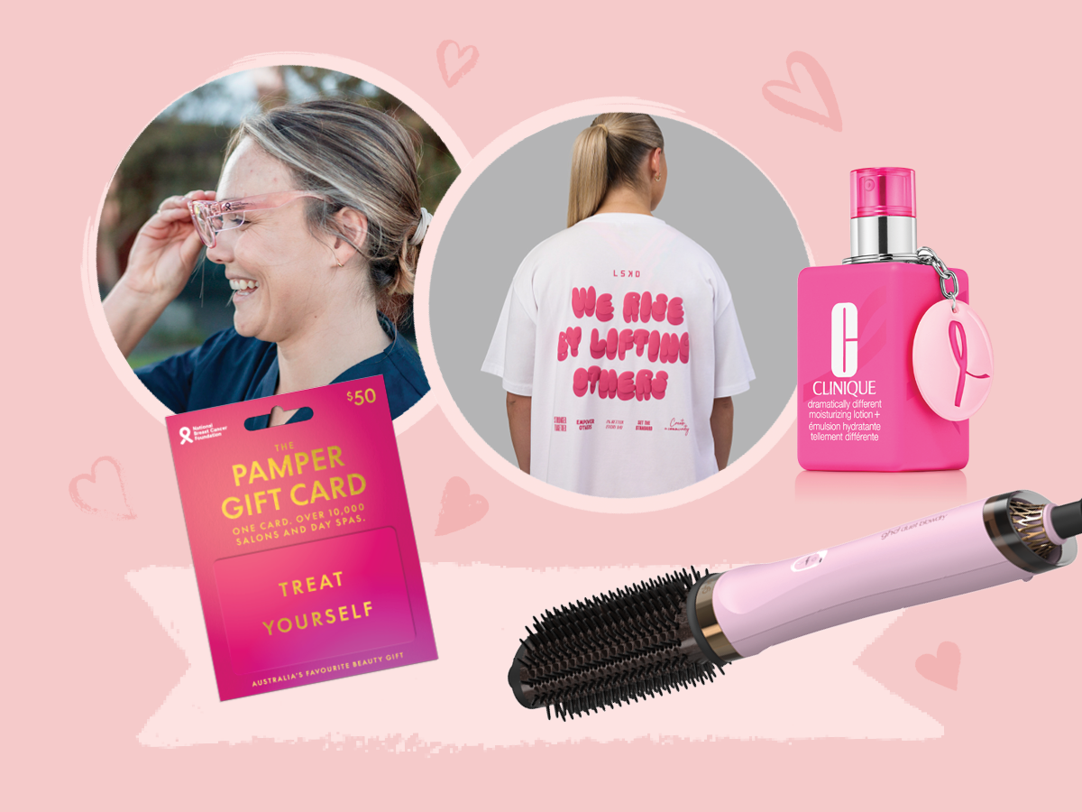 Image of NBCF pink products