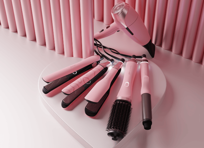 ghd pink collection