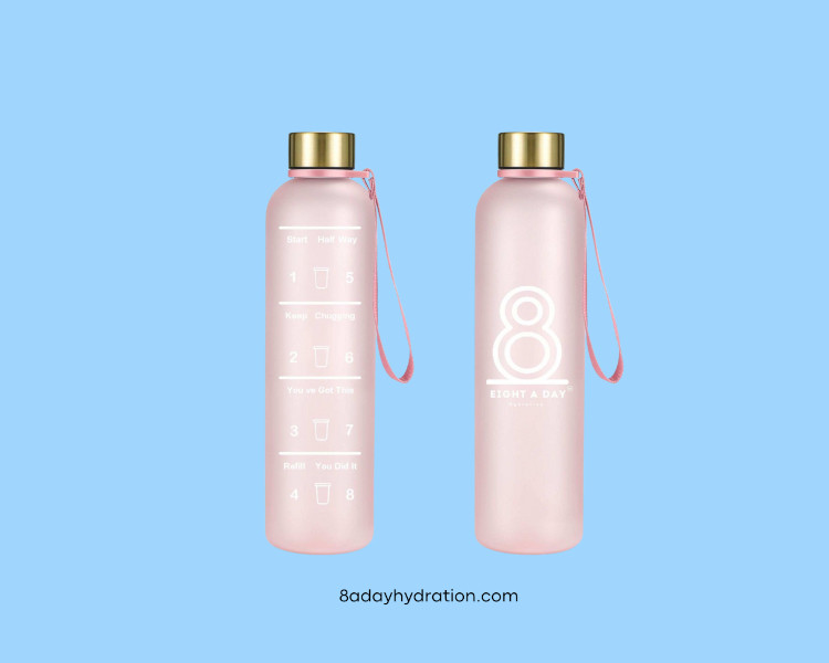 8ADAY Hydration 'Gracie' Bottle - National Breast Cancer Foundation (NBCF)