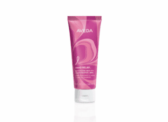 image of a pink hand cream product
