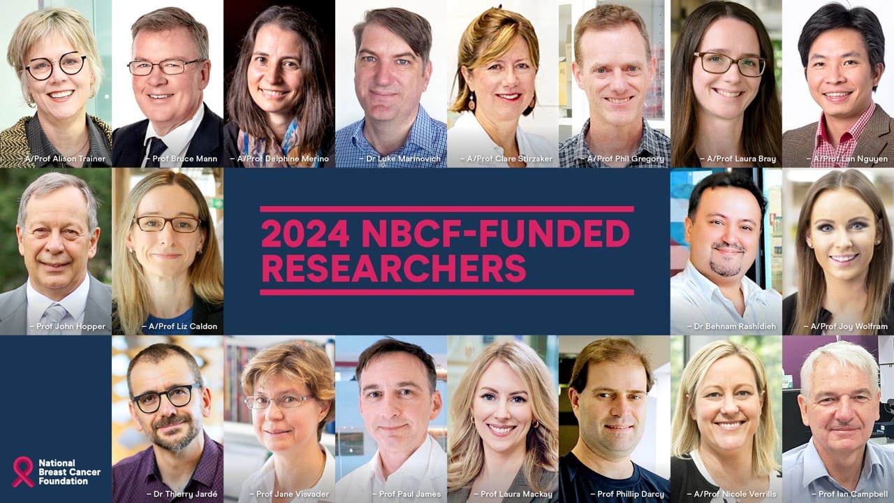 2024 NBCF-funded researchers