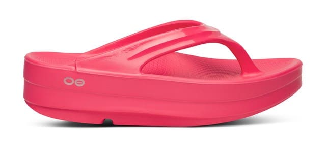 Picture of neon berry platform thong