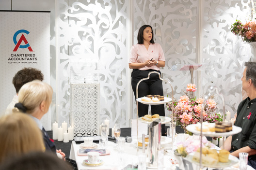 NBCF community ambassador speaking