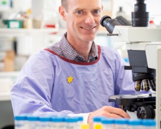 Image of NBCF-funded researcher, A/Prof Philip Gregory