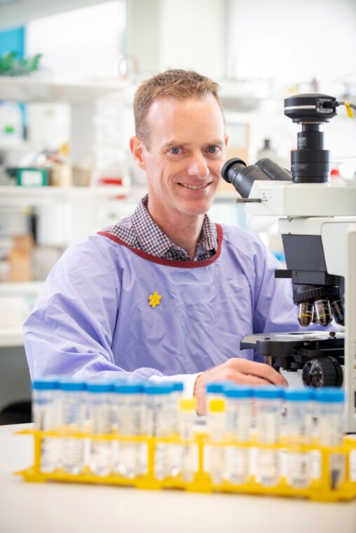 Image of NBCF-funded researcher, A/Prof Philip Gregory
