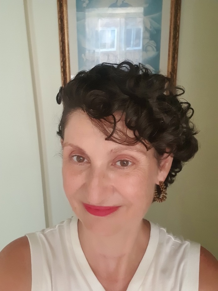 Close up image of a woman