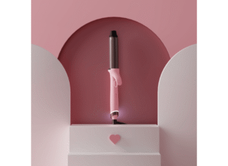 ghd Chronos Curve Grand Tong in Dusted Pink
