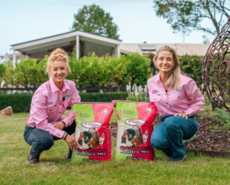Image of two ladies from Green Valley grains