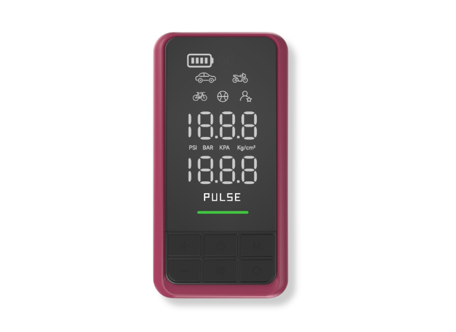Image of a portable car jump starter