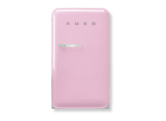 Image of a pink fridge