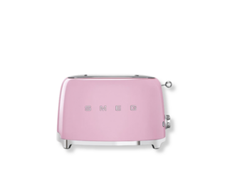 Image of a pink toaster