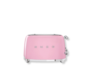 Image of a pink toaster