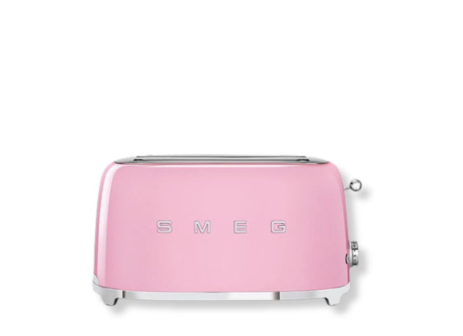 Image of a pink toaster