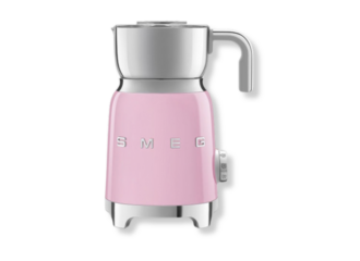Pink milk frother