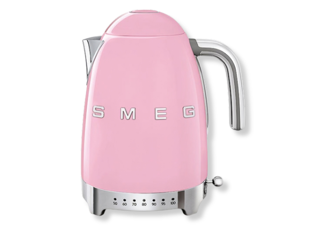 Image of a pink kettle