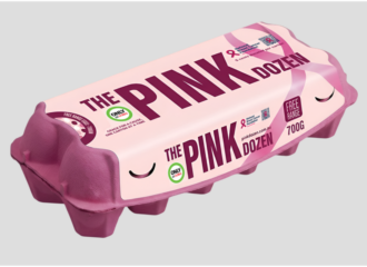 Image of pink egg cartoon