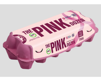 Image of pink egg cartoon