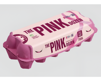 Image of a pink egg cartoon